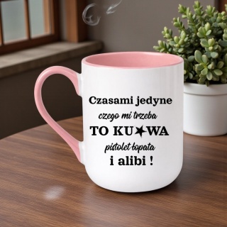 Kubek z nadrukiem śmieszny prezent dla KOLEŻANKI DZIEWCZYNY KOBIETY