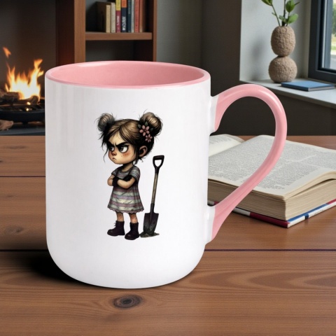 Kubek z nadrukiem śmieszny prezent dla KOLEŻANKI DZIEWCZYNY KOBIETY