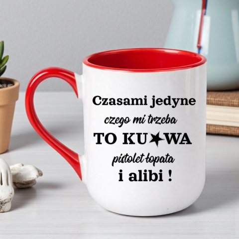 Kubek z nadrukiem śmieszny prezent dla KOLEŻANKI DZIEWCZYNY KOBIETY