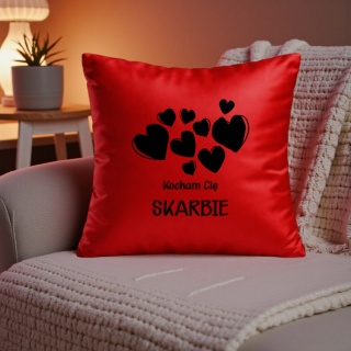 Poduszka i kubek zestaw prezent na WALENTYNKI urodziny Dzień Kobiet