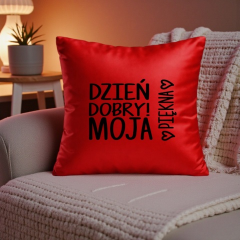 Poduszka i kubek zestaw prezent na WALENTYNKI urodziny Dzień Kobiet