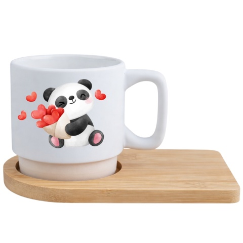 Filiżanka z nadrukiem Prezent dla Dziewczyny Żony Dzień Kobiet Walentynki