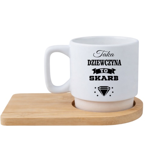Filiżanka z nadrukiem Prezent dla Dziewczyny Żony Koleżanki Dzień Kobiet