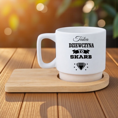 Filiżanka z nadrukiem Prezent dla Dziewczyny Żony Koleżanki Dzień Kobiet