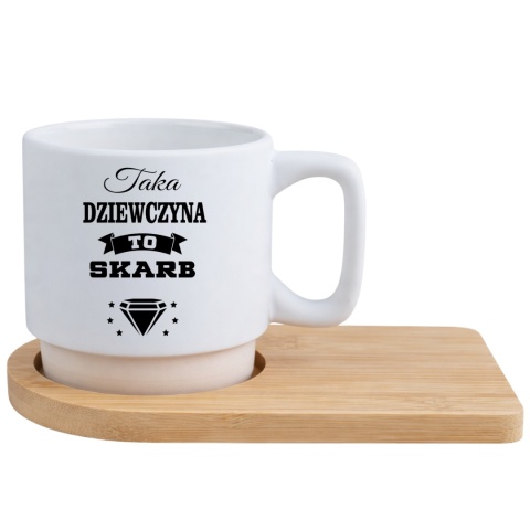 Filiżanka z nadrukiem Prezent dla Dziewczyny Żony Koleżanki Dzień Kobiet