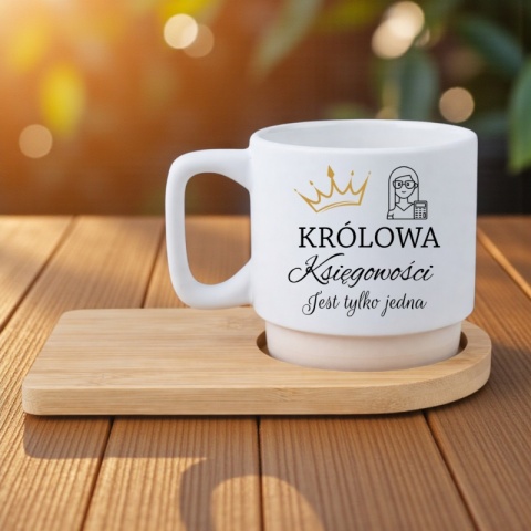 Filiżanka z nadrukiem Prezent dla Księgowej Dzień Kobiet Urodziny