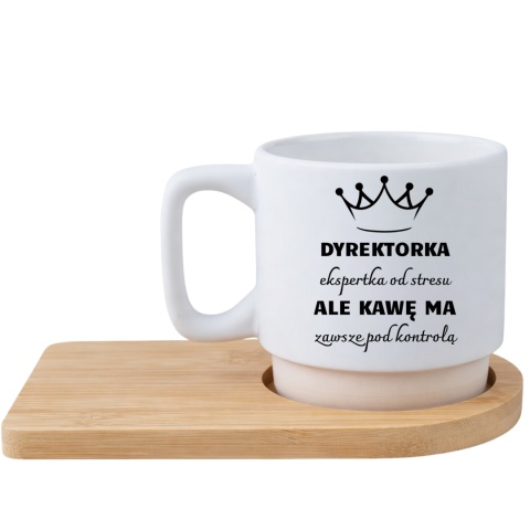Filiżanka z nadrukiem Prezent dla Szefowej Dyrektorki Dzień Kobiet