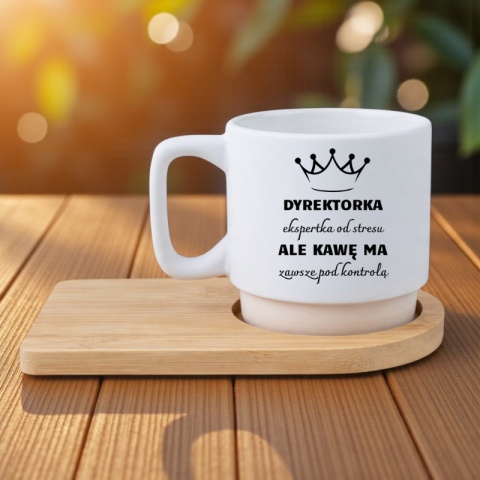 Filiżanka z nadrukiem Prezent dla Szefowej Dyrektorki Dzień Kobiet