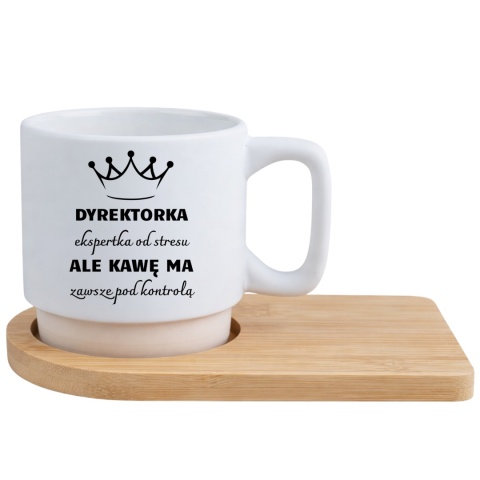 Filiżanka z nadrukiem Prezent dla Szefowej Dyrektorki Dzień Kobiet