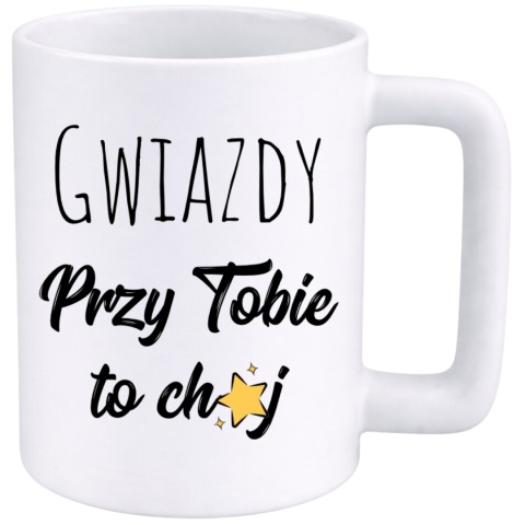 Kubek 400ml DUŻY Prezent Dzień Kobiet dla Koleżanki Dziewczyny Żony Kobiety