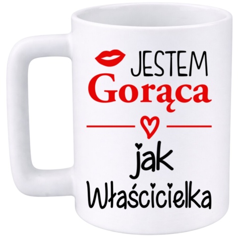 Kubek 400ml DUŻY Prezent Dzień Kobiet dla Koleżanki Dziewczyny Żony Kobiety