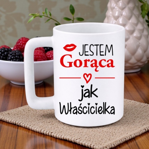 Kubek 400ml DUŻY Prezent Dzień Kobiet dla Koleżanki Dziewczyny Żony Kobiety
