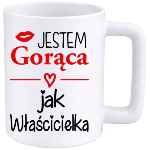 Kubek 400ml DUŻY Prezent Dzień Kobiet dla Koleżanki Dziewczyny Żony Kobiety