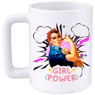 Kubek 400ml DUŻY Prezent Dzień Kobiet dla Koleżanki Dziewczyny Żony Mamy