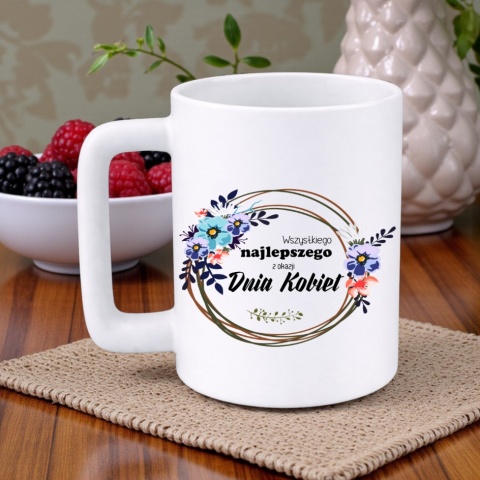 Kubek 400ml DUŻY Prezent Dzień Kobiet dla Koleżanki Dziewczyny Żony Mamy