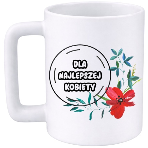 Kubek 400ml DUŻY Prezent Dzień Kobiet dla Koleżanki Dziewczyny Żony Mamy