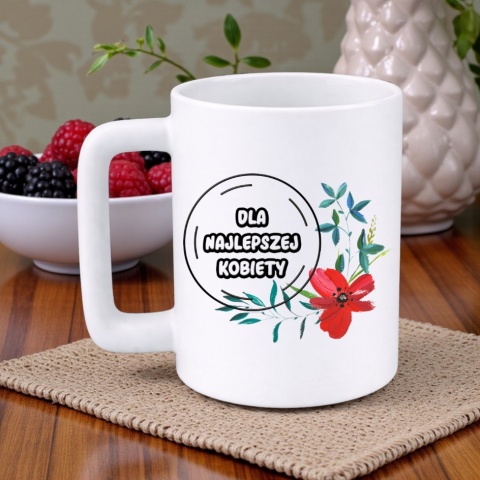 Kubek 400ml DUŻY Prezent Dzień Kobiet dla Koleżanki Dziewczyny Żony Mamy
