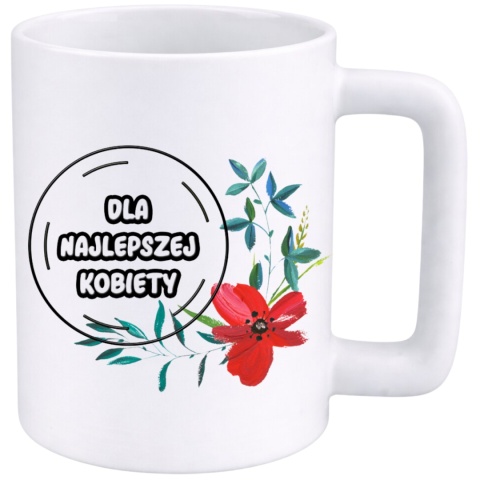 Kubek 400ml DUŻY Prezent Dzień Kobiet dla Koleżanki Dziewczyny Żony Mamy
