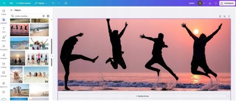 Kubek kremowo-złoty z Twoim nadrukiem Tekst Grafika Logo Prezent Reklama