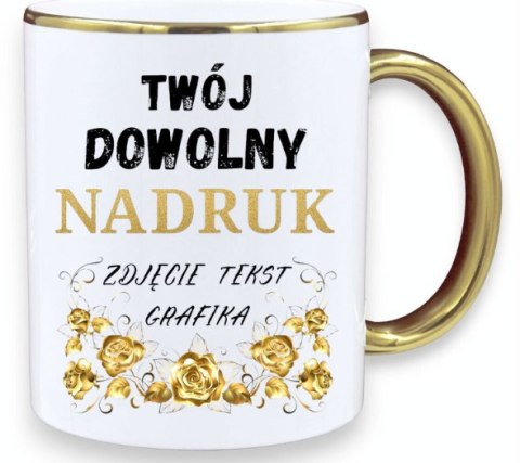 Kubek PREMIUM Twój nadruk Tekst Grafika Logo Gadżet Prezent Reklama