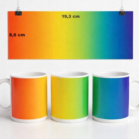 Kubek różowy Twój nadruk Tekst Grafika Logo Gadżet Prezent Reklama