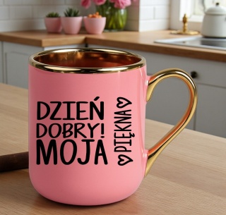 Kubek z nadrukiem PREMIUM oryginalny prezent WALENTYNKI dla Dziewczyny Żony