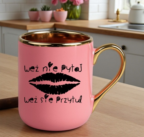 Kubek z nadrukiem PREMIUM oryginalny prezent WALENTYNKI dla Dziewczyny Żony