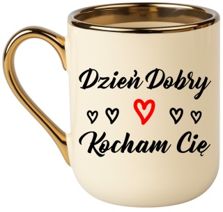 Kubek z nadrukiem PREMIUM prezent WALENTYNKI dla Dziewczyny Chłopaka