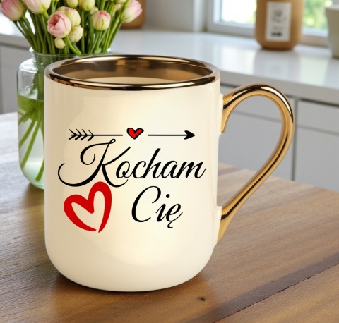 Kubek z nadrukiem PREMIUM prezent WALENTYNKI dla Dziewczyny Chłopaka