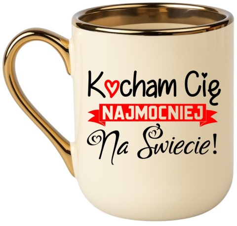 Kubek z nadrukiem PREMIUM prezent WALENTYNKI dla Dziewczyny Chłopaka