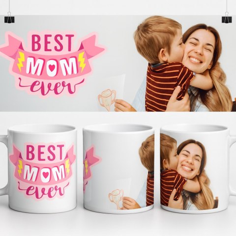 Kubek z nadrukiem zdjęcie grafika tekst logo prezent reklama Twój PROJEKT