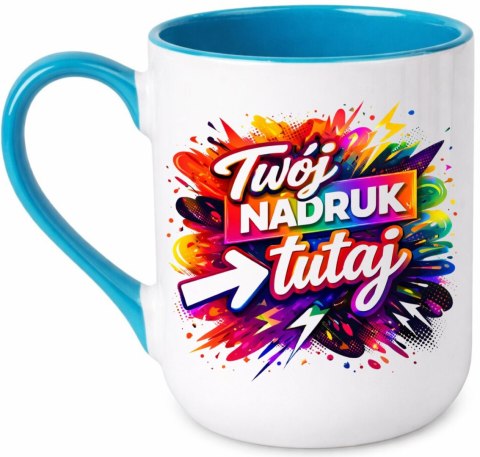 Kubek z nadrukiem zdjęcie grafika tekst logo prezent reklama Twój PROJEKT