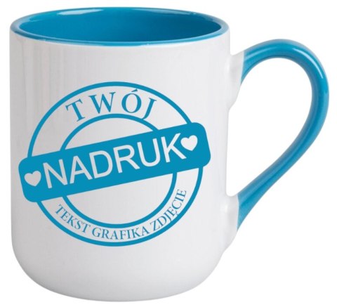 Kubek z nadrukiem zdjęcie grafika tekst logo prezent reklama Twój PROJEKT