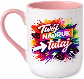 Kubek z nadrukiem zdjęcie grafika tekst logo prezent reklama Twój PROJEKT