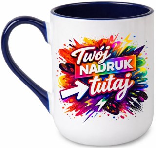 Kubek z nadrukiem zdjęcie grafika tekst logo prezent reklama Twój PROJEKT