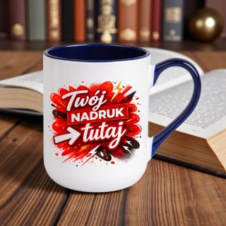 Kubek z nadrukiem zdjęcie grafika tekst logo prezent reklama Twój PROJEKT