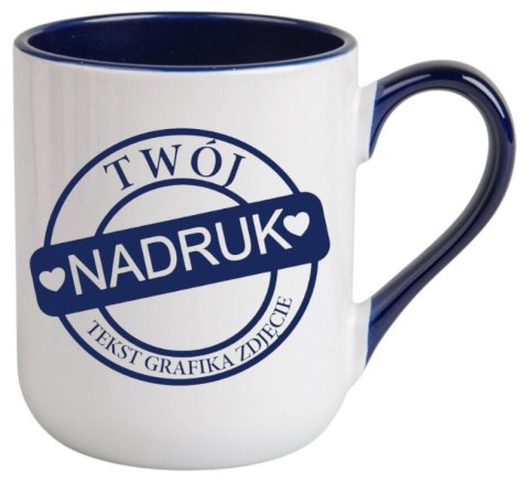 Kubek z nadrukiem zdjęcie grafika tekst logo prezent reklama Twój PROJEKT