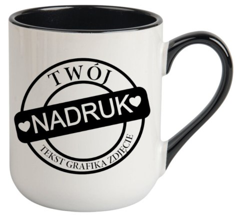 Kubek z nadrukiem zdjęcie grafika tekst logo prezent reklama Twój PROJEKT