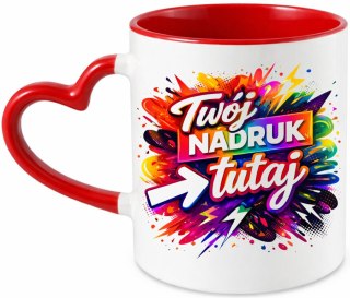 Kubek z nadrukiem zdjęcie grafika tekst logo prezent reklama Twój PROJEKT