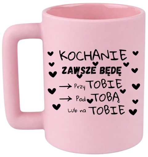 Kubek 400ml DUŻY Prezent Dzień Kobiet Walentynki dla Dziewczyny Żony