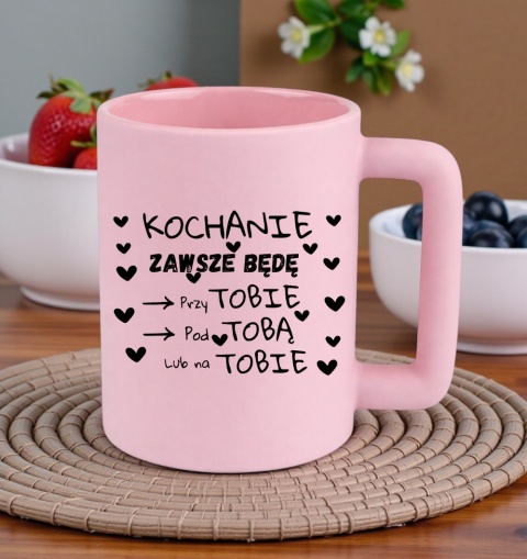 Kubek 400ml DUŻY Prezent Dzień Kobiet Walentynki dla Dziewczyny Żony
