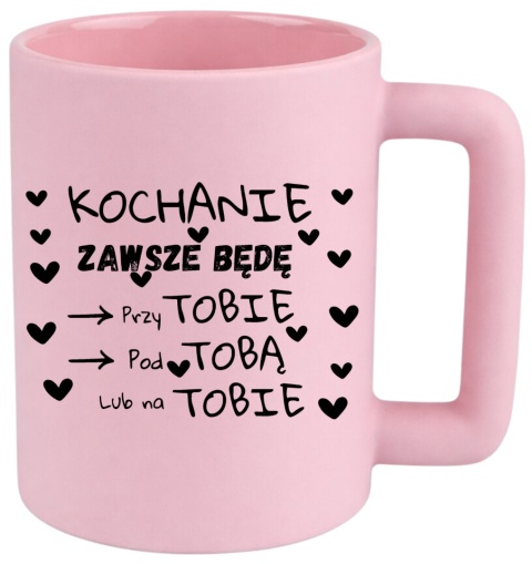 Kubek 400ml DUŻY Prezent Dzień Kobiet Walentynki dla Dziewczyny Żony
