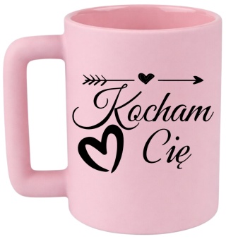 Kubek 400ml DUŻY Prezent Dzień Kobiet Walentynki dla Dziewczyny Żony