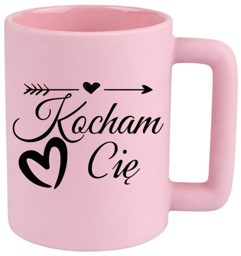 Kubek 400ml DUŻY Prezent Dzień Kobiet Walentynki dla Dziewczyny Żony