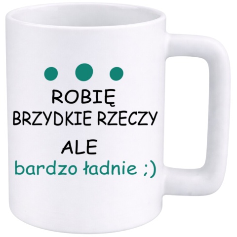 Kubek 400ml DUŻY Prezent Dzień Kobiet dla Koleżanki Dziewczyny Żony Kobiety