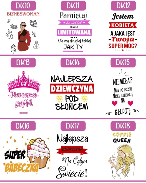 Kubek 400ml DUŻY Prezent Dzień Kobiet dla Koleżanki Dziewczyny Żony Kobiety