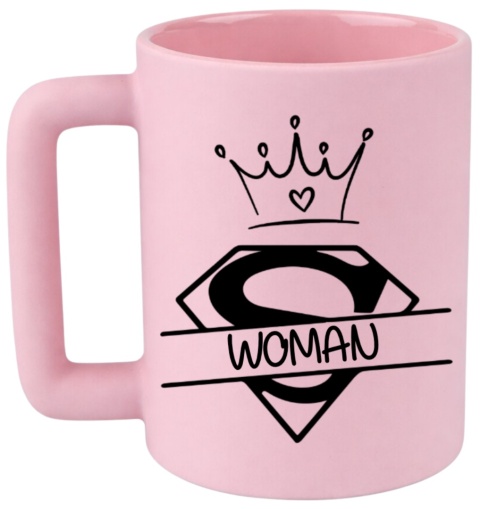 Kubek 400ml DUŻY Prezent Dzień Kobiet dla Koleżanki Dziewczyny Żony Kobiety