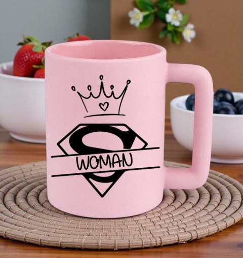 Kubek 400ml DUŻY Prezent Dzień Kobiet dla Koleżanki Dziewczyny Żony Kobiety