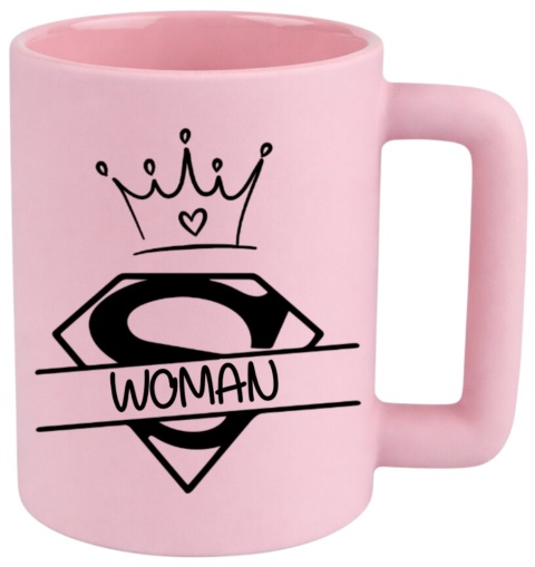 Kubek 400ml DUŻY Prezent Dzień Kobiet dla Koleżanki Dziewczyny Żony Kobiety