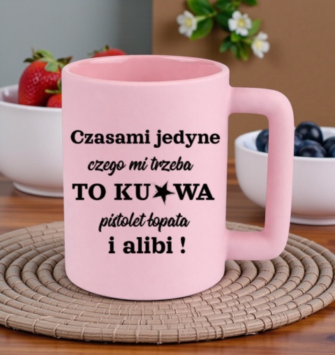 Kubek 400ml DUŻY Prezent Dzień Kobiet dla Koleżanki Dziewczyny Żony Kobiety